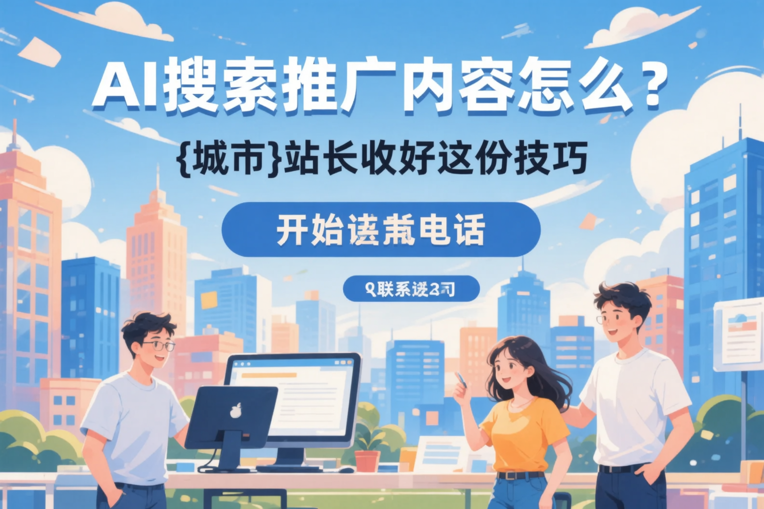 AI搜索推广内容怎么写？屯昌站长收好这份技巧