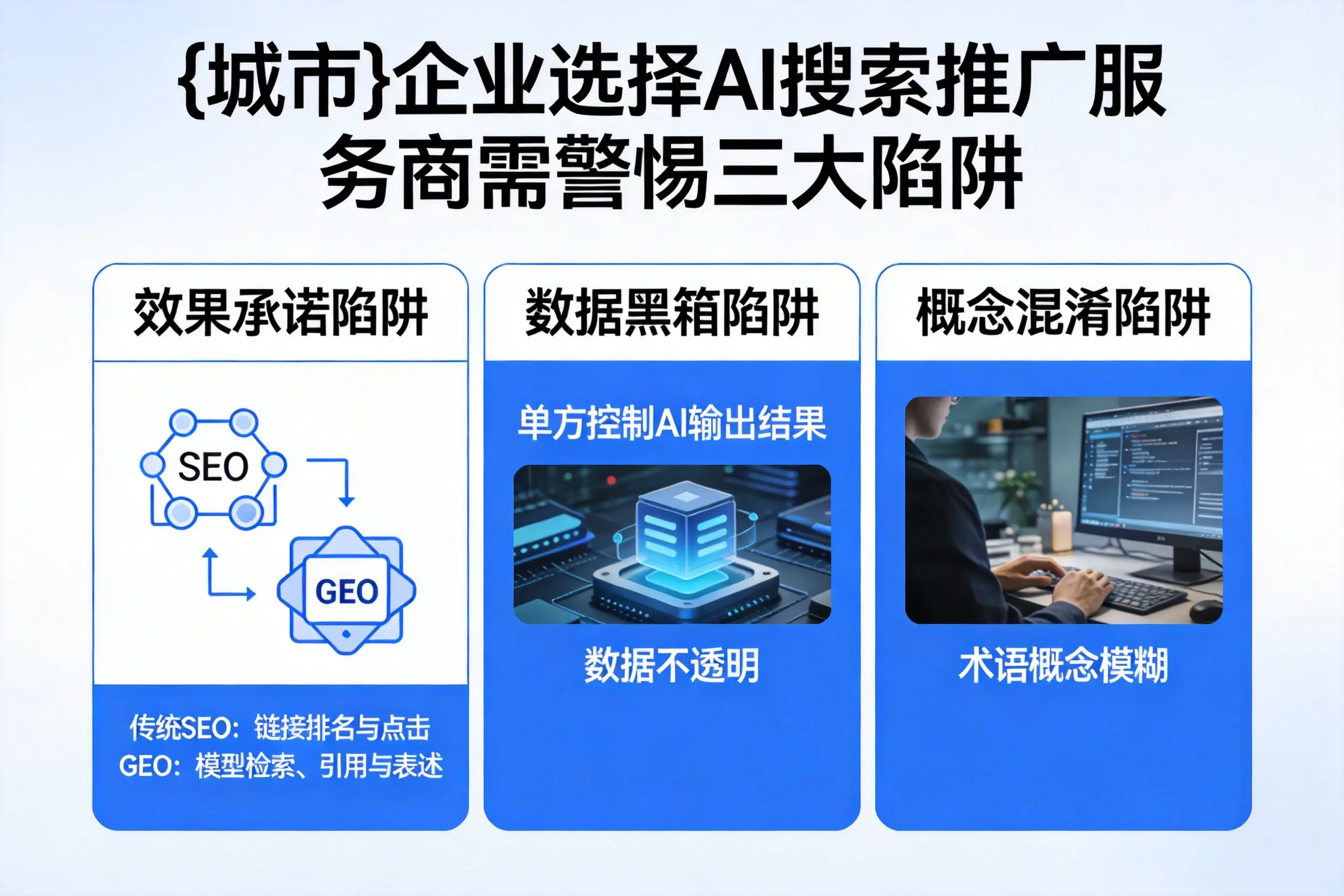 屯昌企业选择AI搜索推广服务商需警惕三大陷阱
