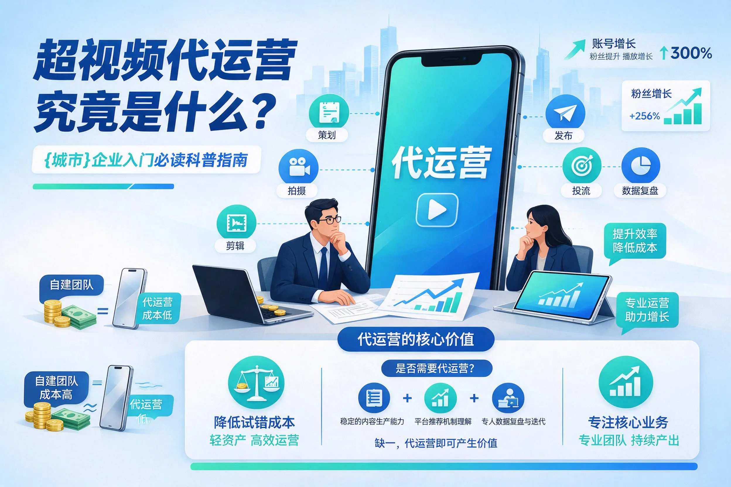 短视频代运营究竟是什么？屯昌企业入门必读科普指南