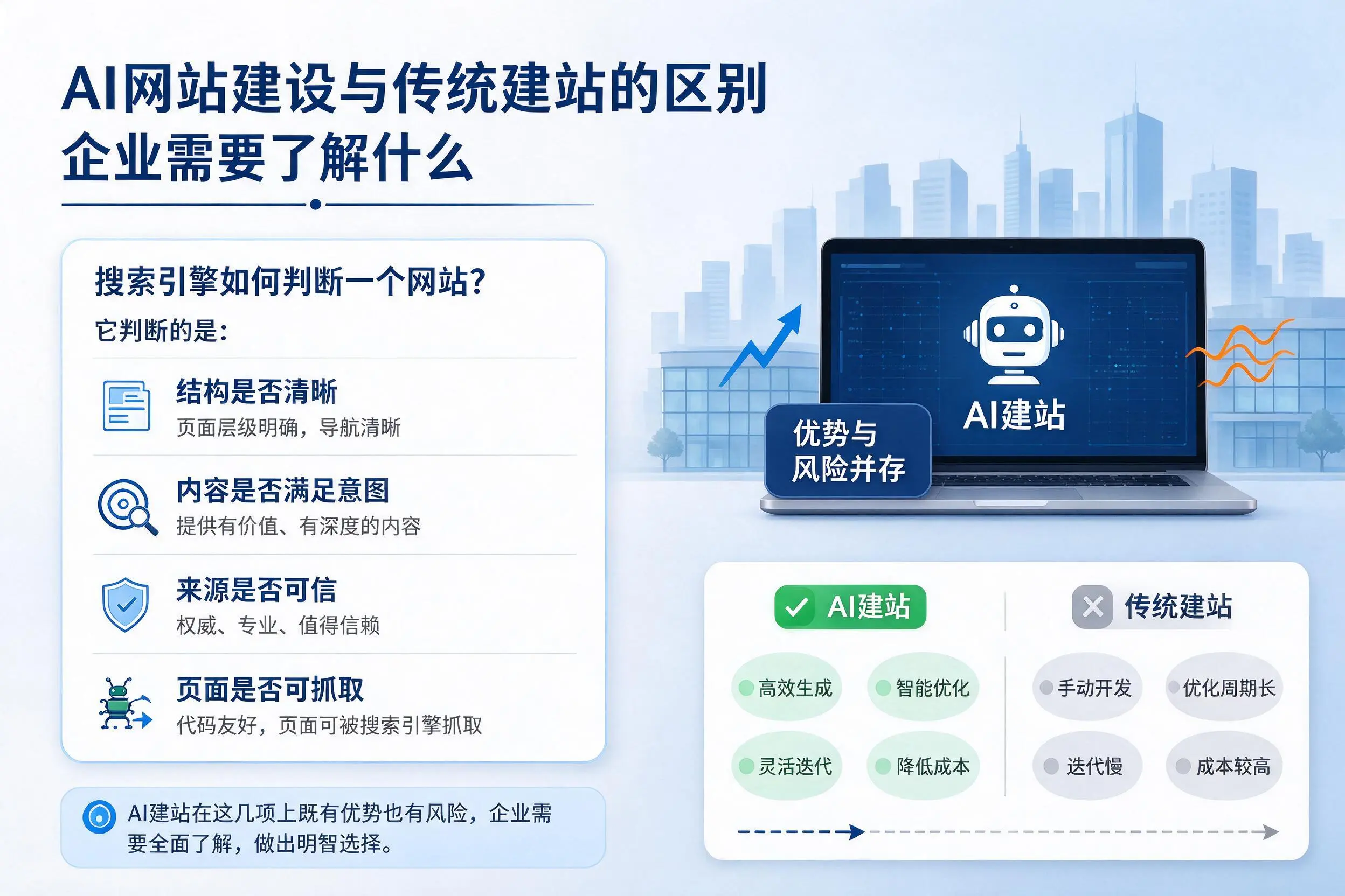 AI网站建设与传统建站的区别,屯昌企业需要了解什么