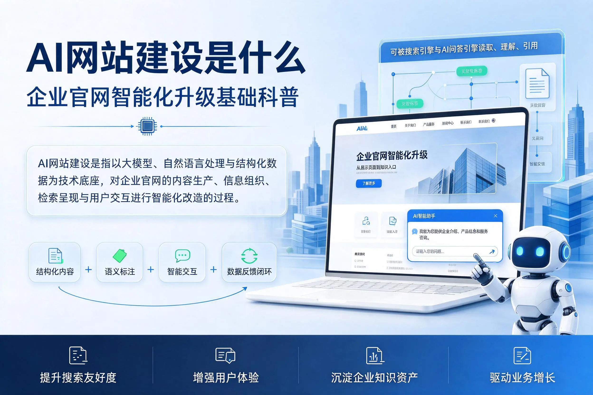 AI网站建设是什么：屯昌企业官网智能化升级基础科普