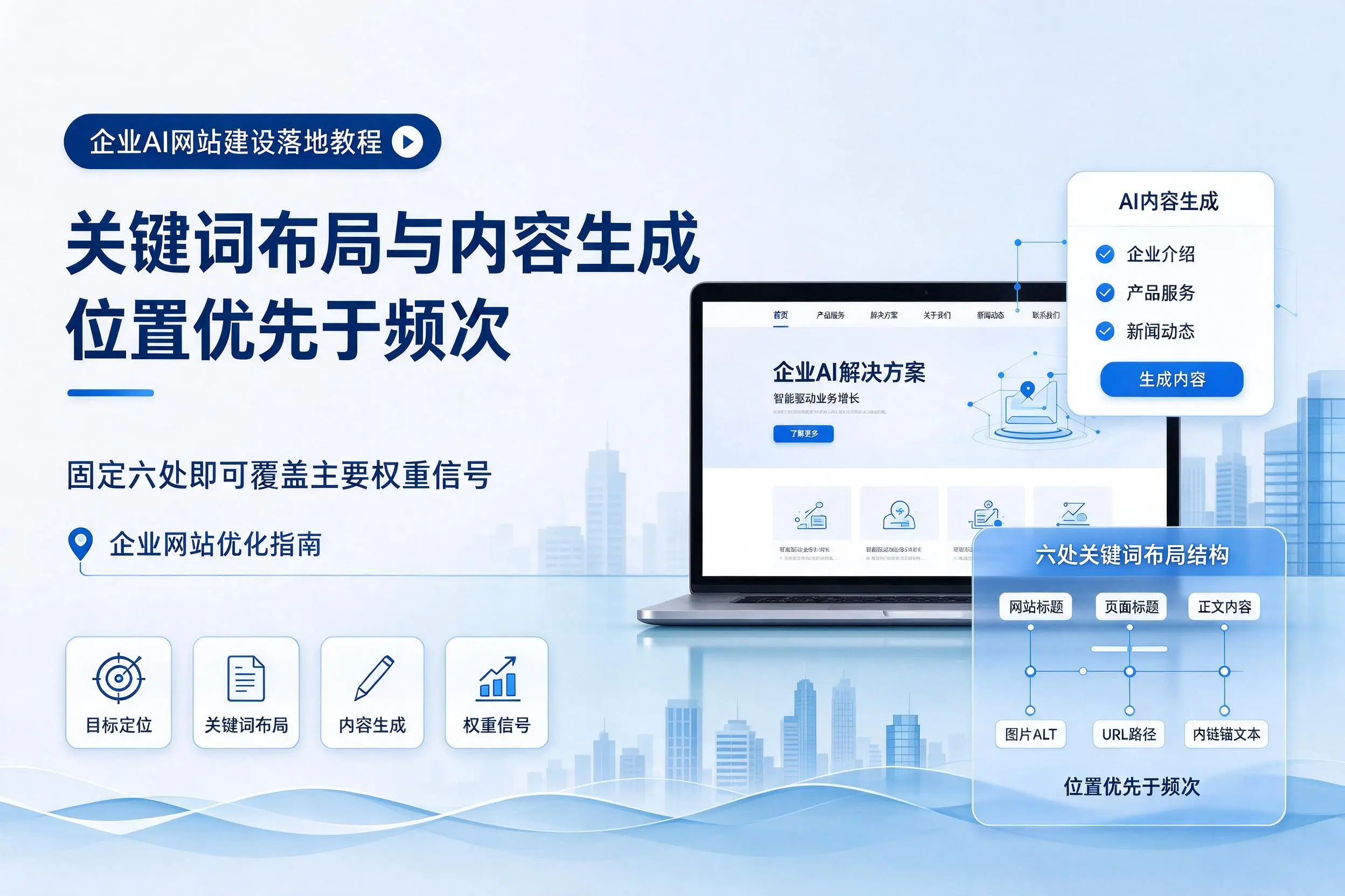屯昌企业AI网站建设落地教程：关键词布局与内容生成